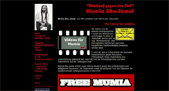 Desktop Screenshot of mumia-hoerbuch.de