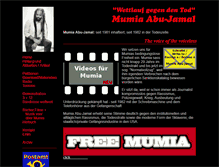 Tablet Screenshot of mumia-hoerbuch.de